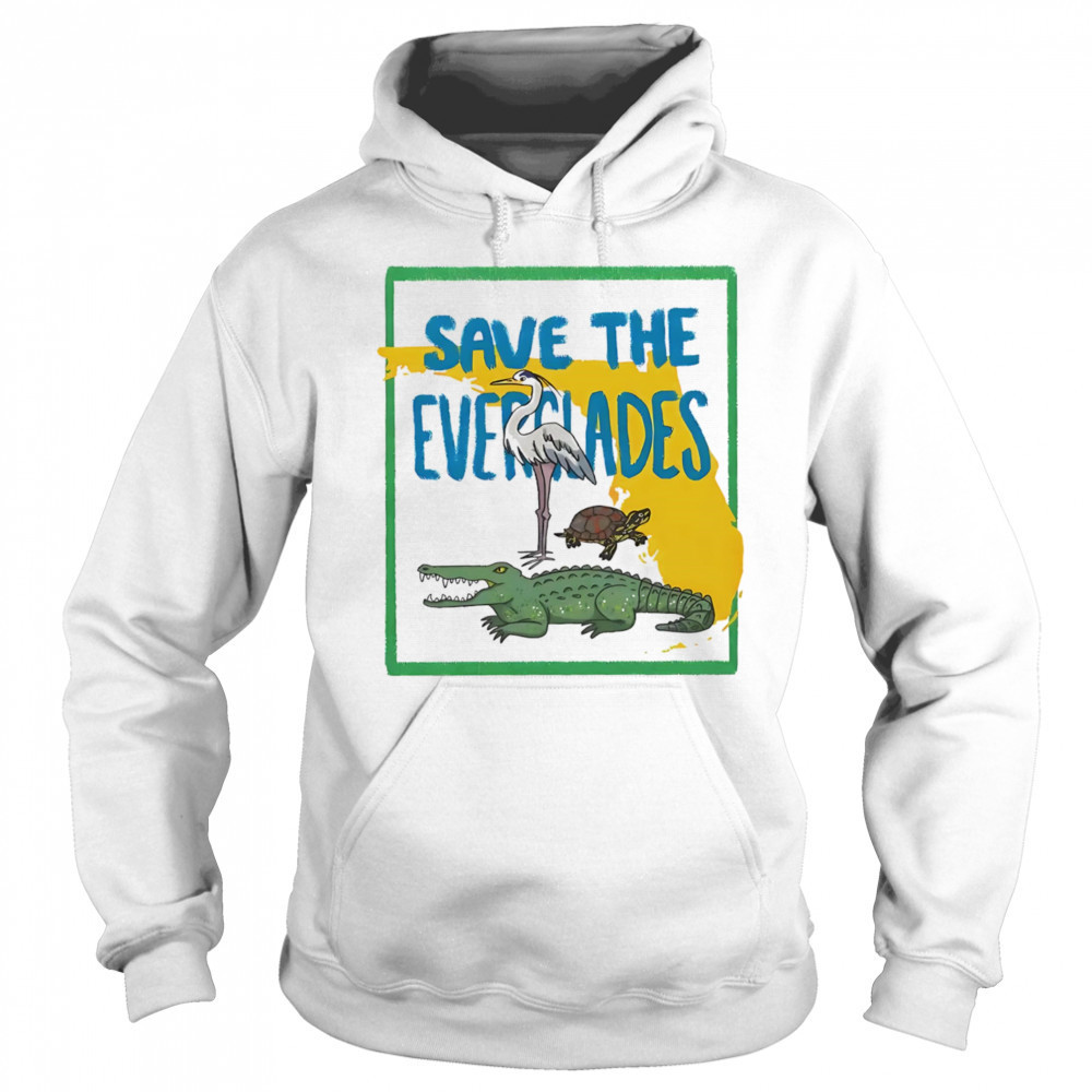 Save the Everglades Alligator shirt Sweatshirt