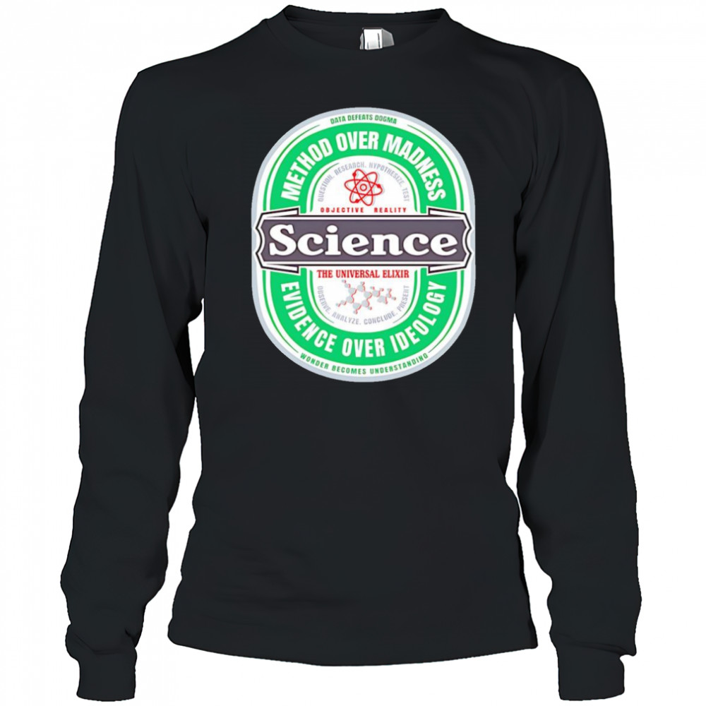 Science The Universal Elixir shirt Long Sleeved