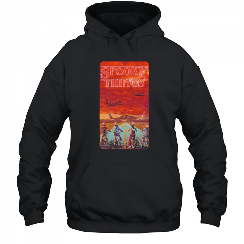 Spooky Things On The X T-shirt Hoodie