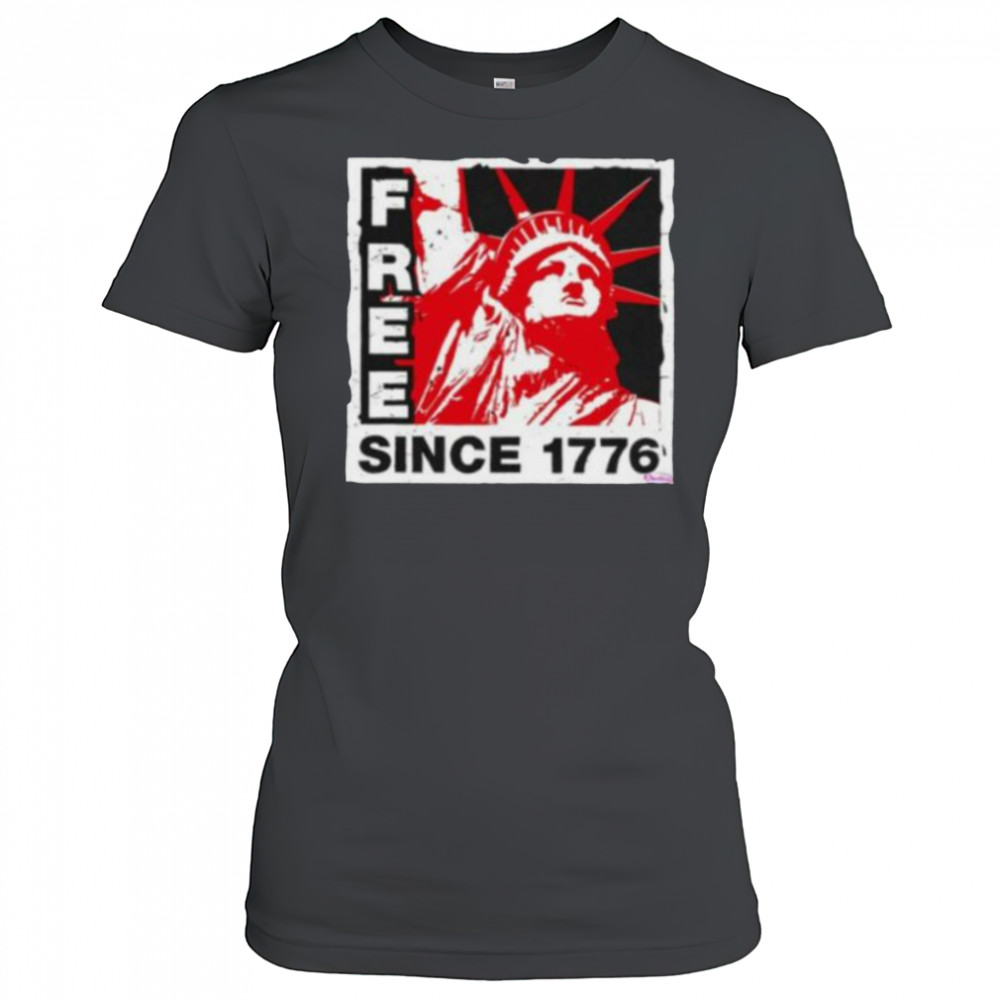 Statue of Liberty free since 1776 shirt Women's T-shirt