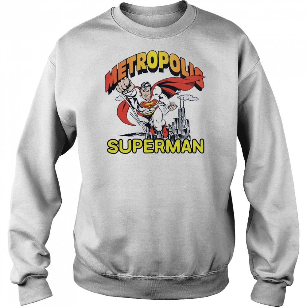 Superman Metropolis T-Shirt Hoodie