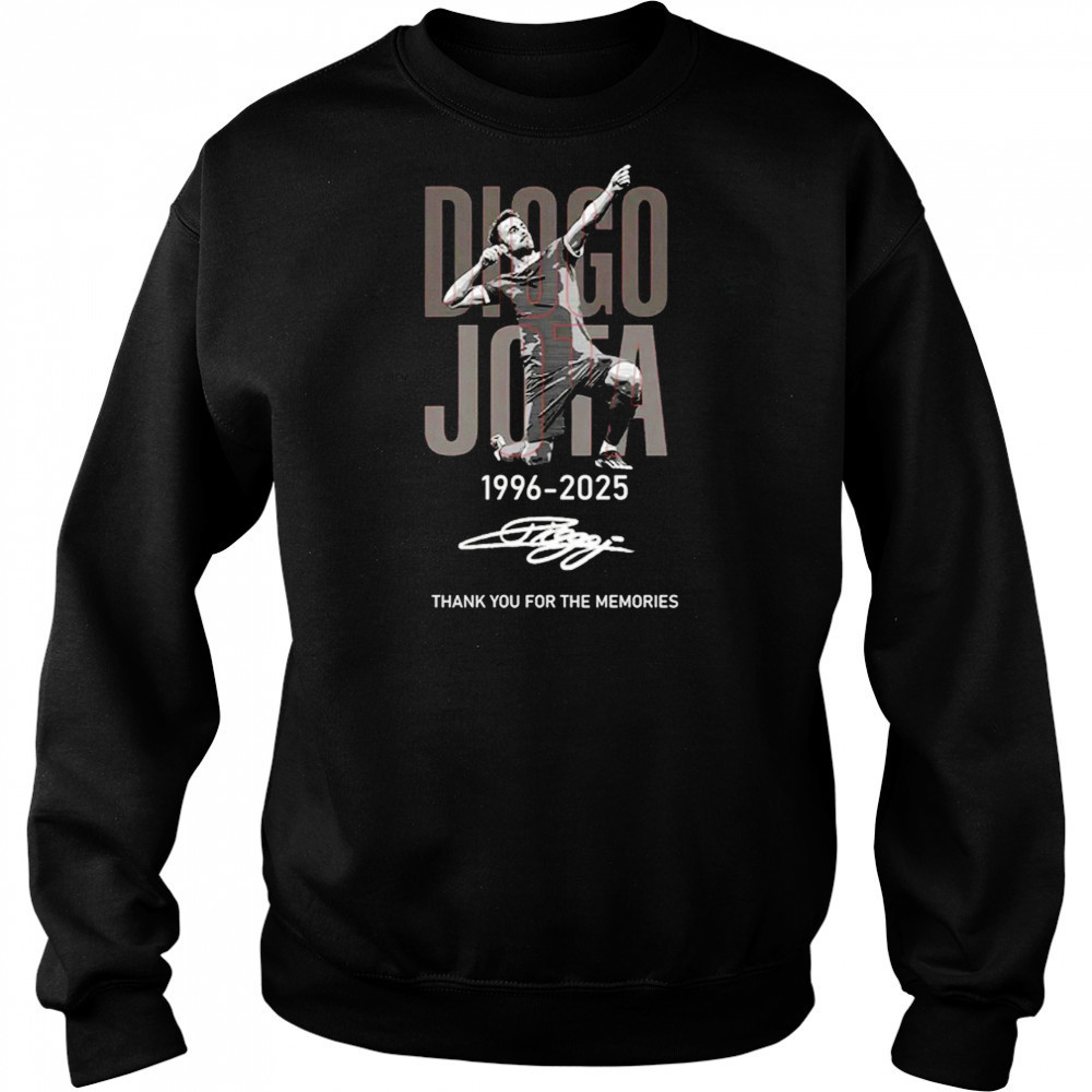 Thanks Diogo Jota Portugal 1996 2025 T-Shirt Hoodie