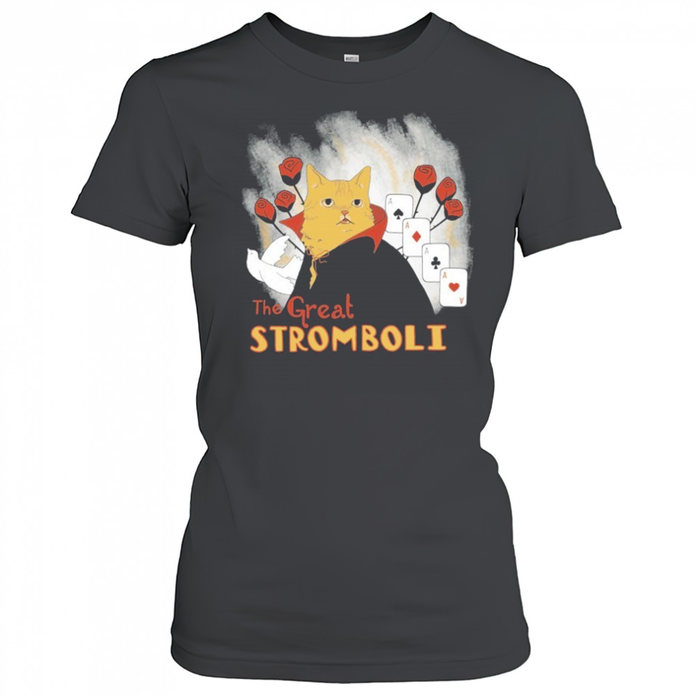 The Great Stromboli Cat Cards T-shirt Women's T-shirt