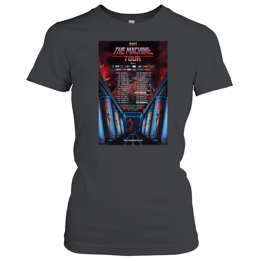 The Machine Tour 2025 RIOT Poster T-Shirt Women's T-shirt