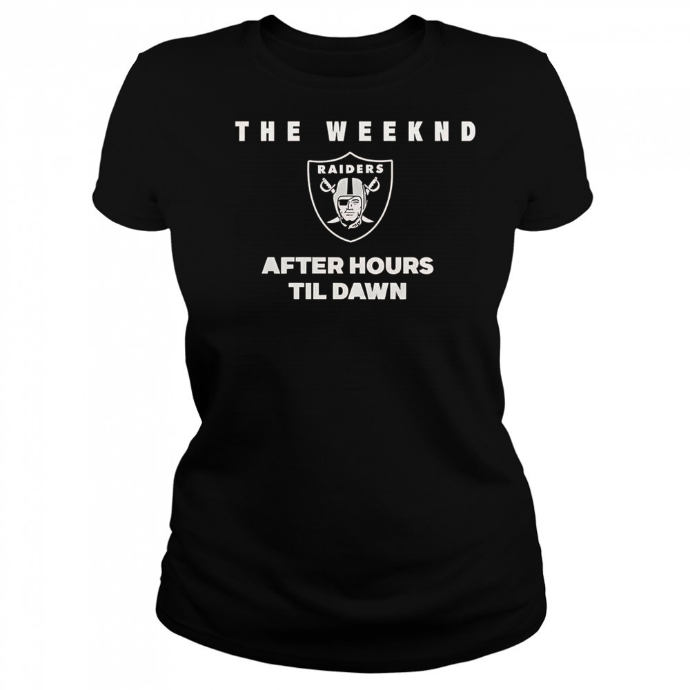 The Weeknd After Hours Til Dawn Las Vegas Raiders T-Shirt Women's T-shirt