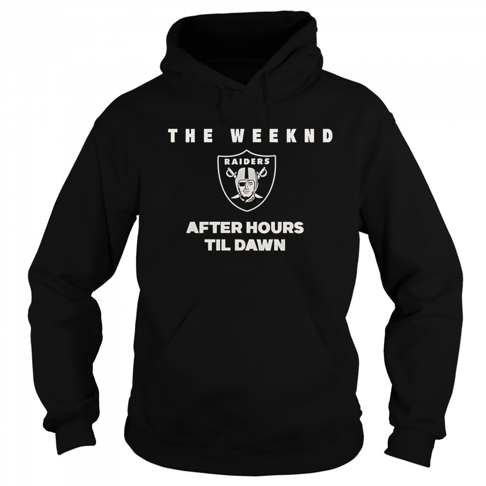 The Weeknd After Hours Til Dawn Las Vegas Raiders T-Shirt Sweatshirt