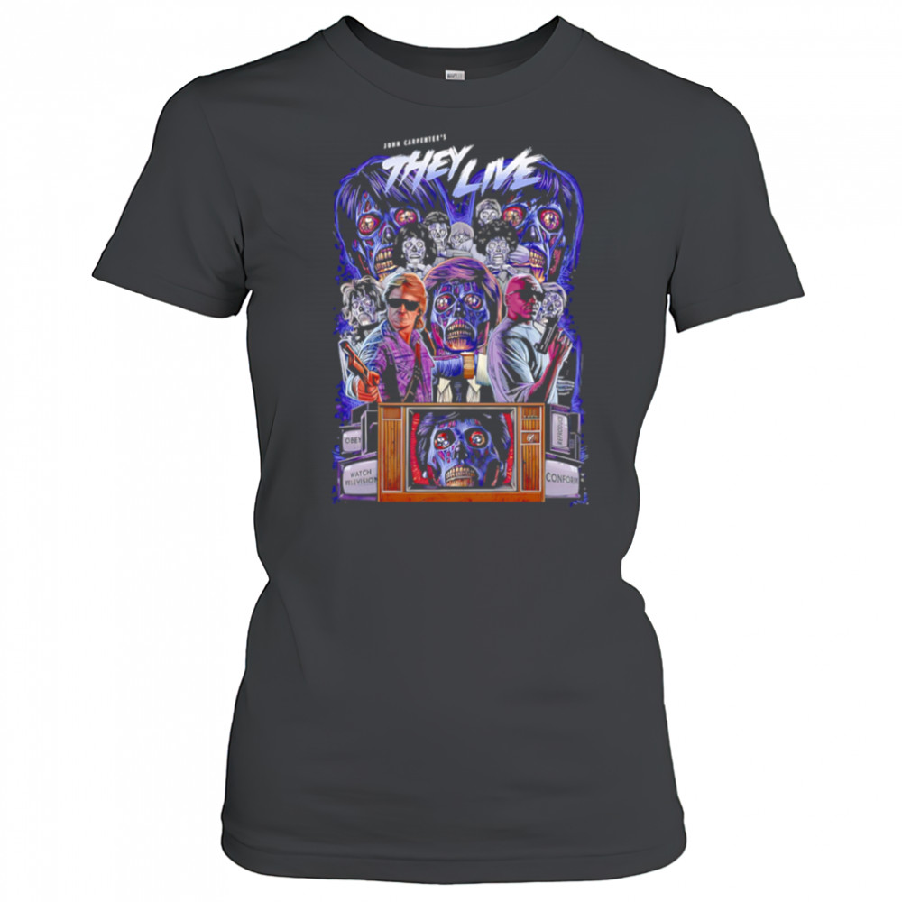 They Live John Carpenter graphic shirt Women's T-shirt