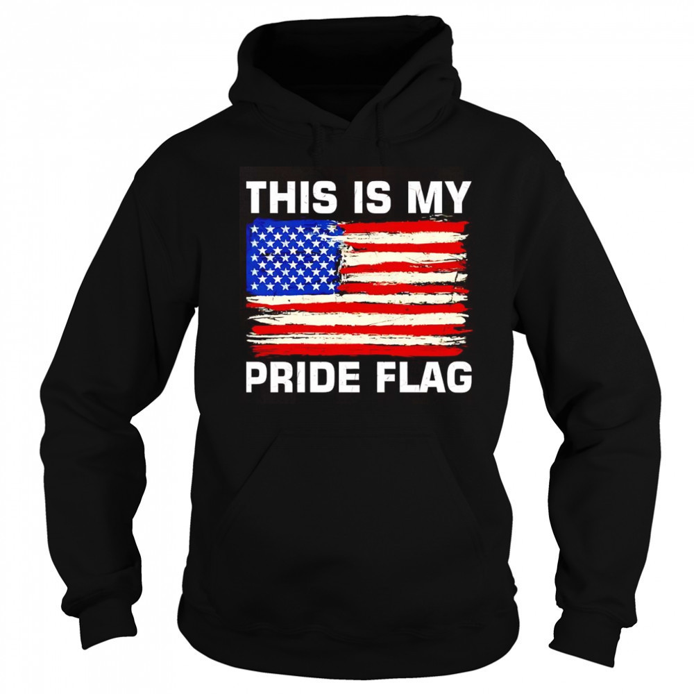 This is my Pride flag USA shirt Sweatshirt