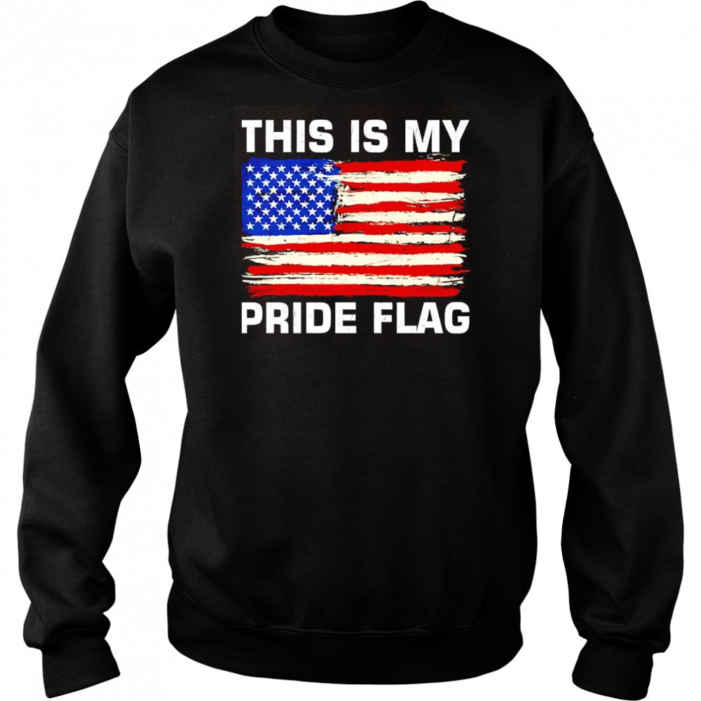 This is my Pride flag USA shirt Hoodie