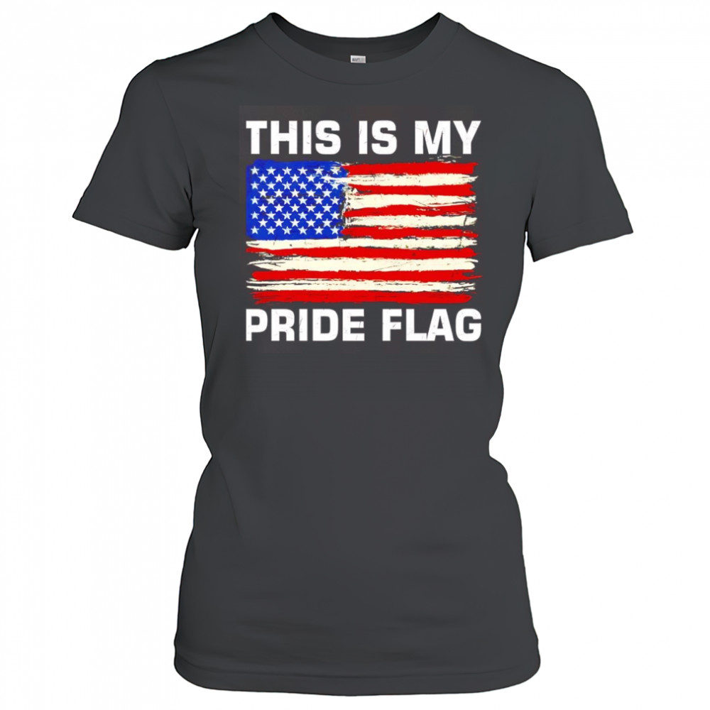 This is my Pride flag USA shirt Women's T-shirt