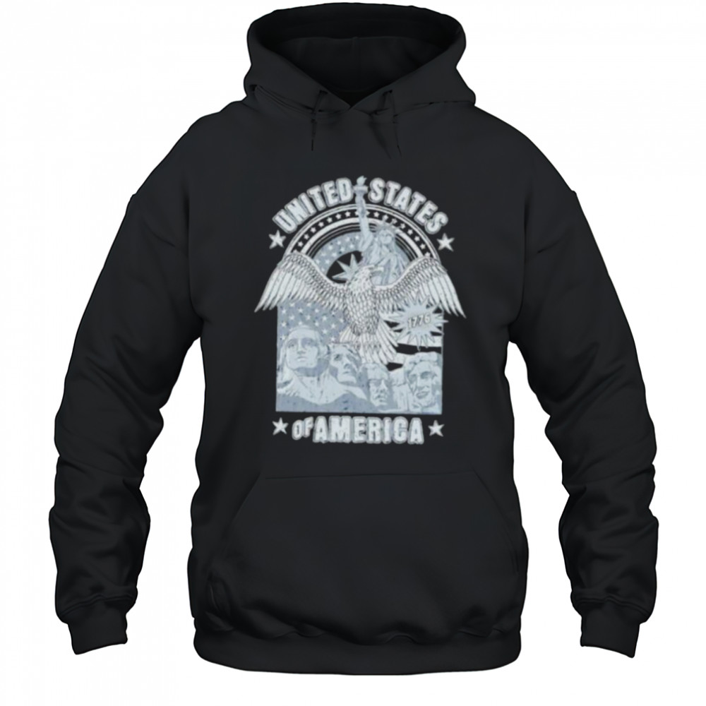 United States of America Mount Rushmore Eagles Liberty shirt Hoodie