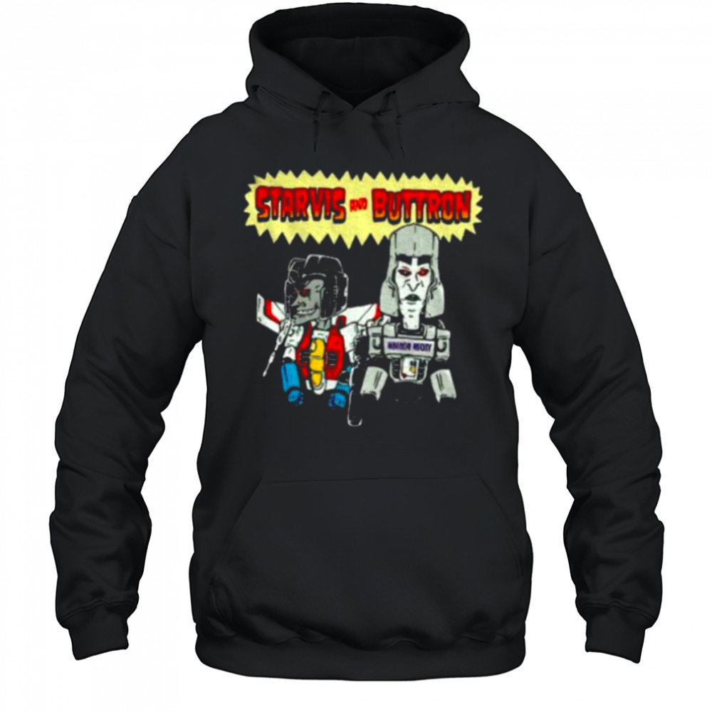 Vintage Starvis And Buttron Beavis and Butt Head shirt Hoodie