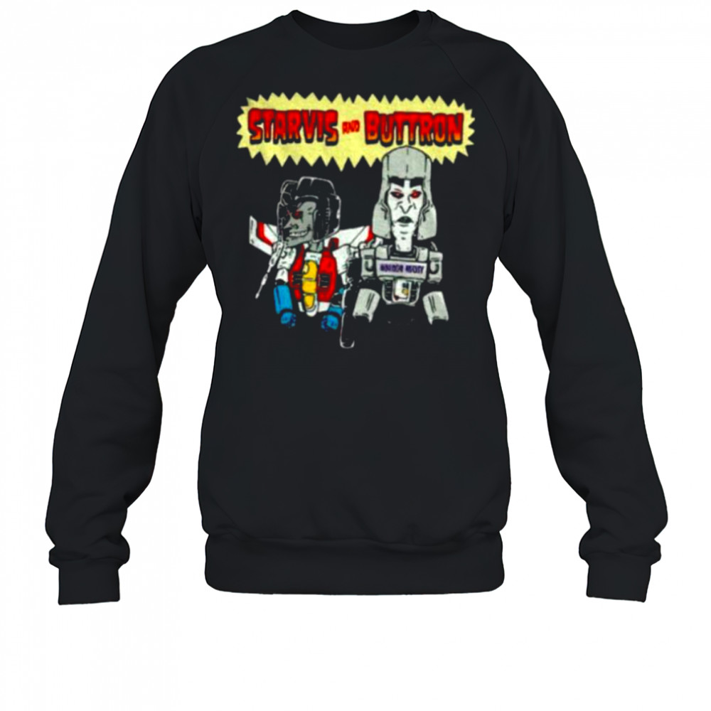 Vintage Starvis And Buttron Beavis and Butt Head shirt Sweatshirt