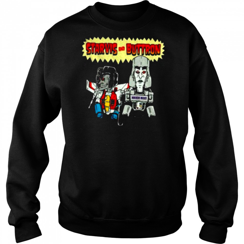 Vintage Starvis And Buttron Beavis and Butt Head shirt Hoodie