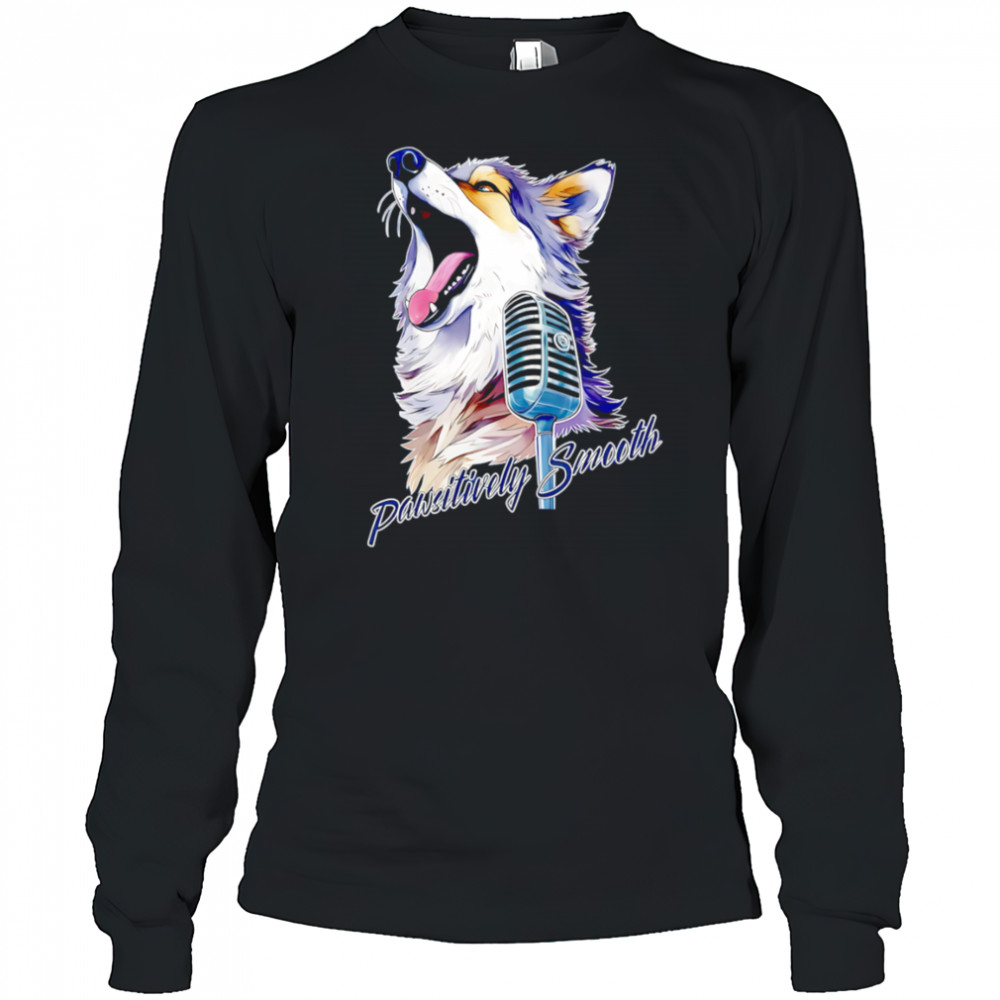 Wolf Pawsitively Smooth shirt Long Sleeved
