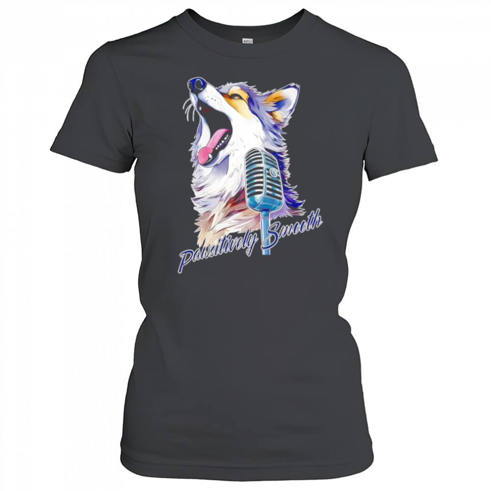 Wolf Pawsitively Smooth shirt Women's T-shirt