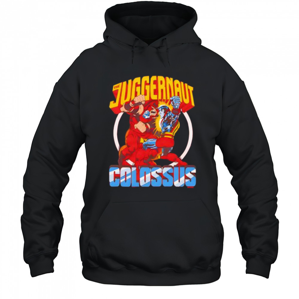 X Men Juggernaut Vs Colossus shirt Hoodie