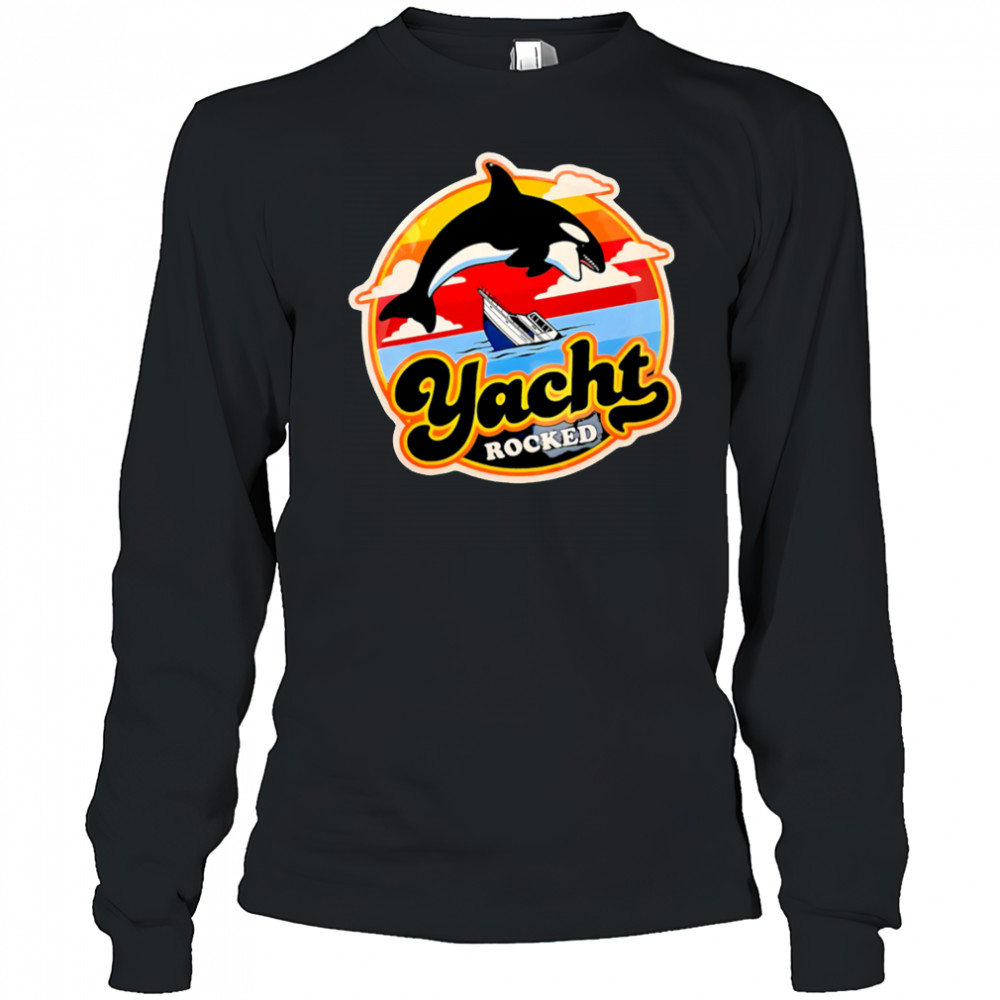 Yacht rocker logo shirt Long Sleeved
