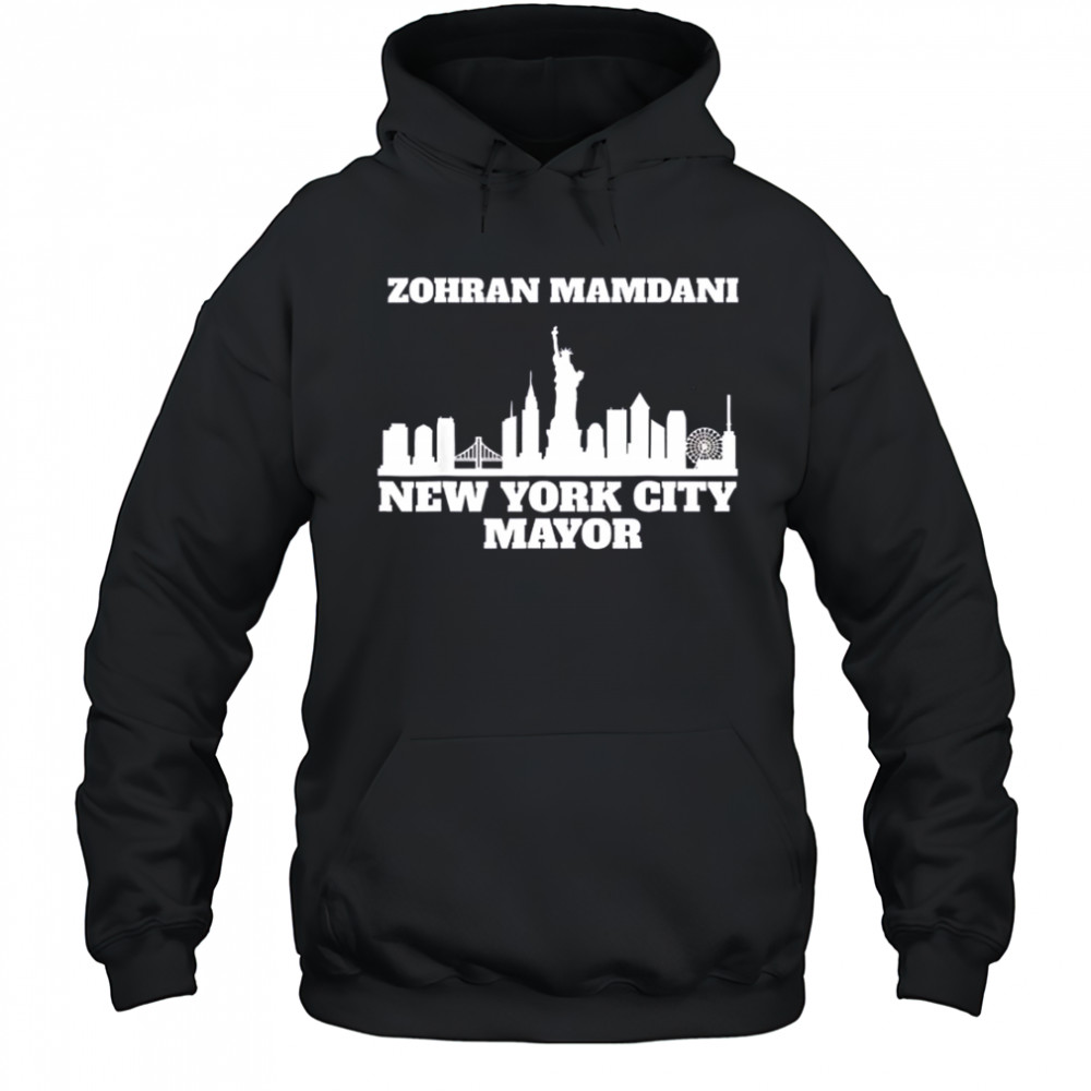 Zohran Mamdani New York City Mayor T-Shirt Hoodie
