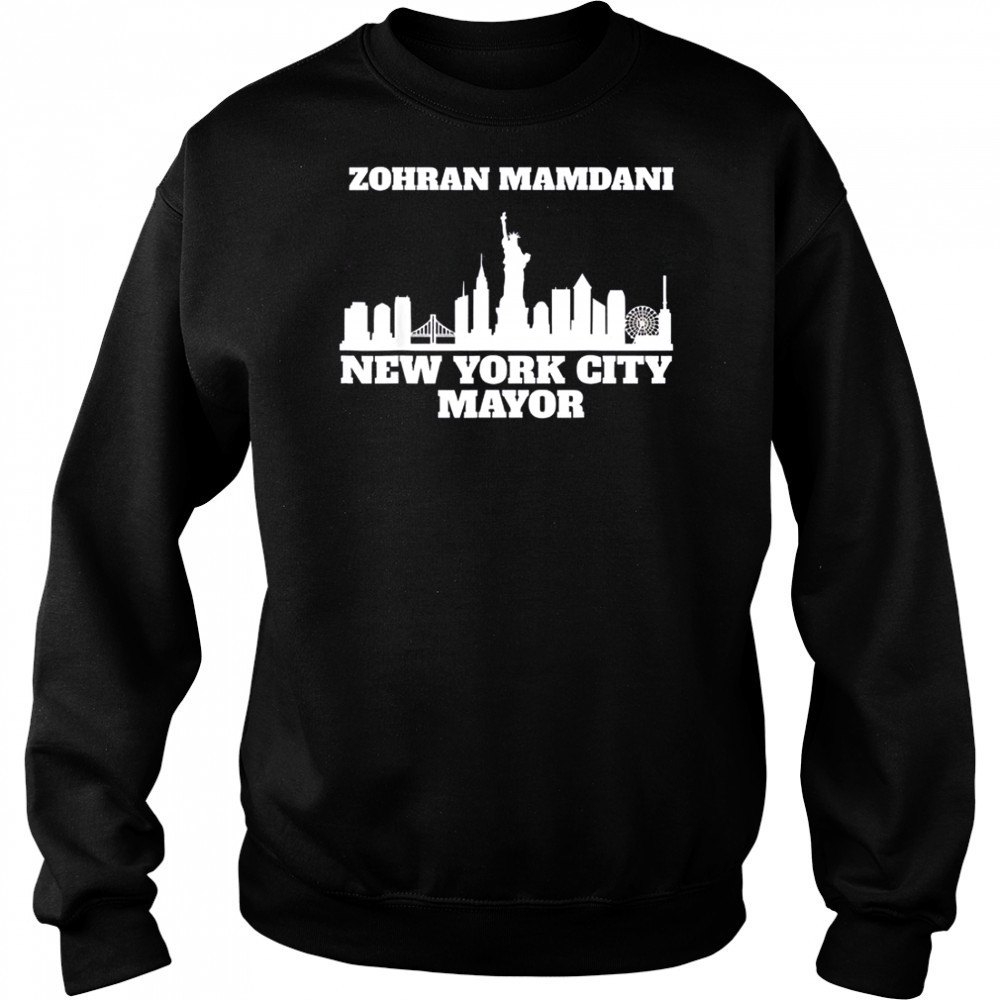 Zohran Mamdani New York City Mayor T-Shirt Hoodie