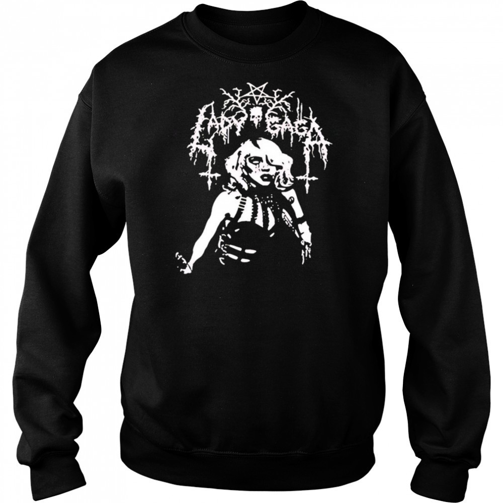 Lady Gaga death metal shirt Hoodie