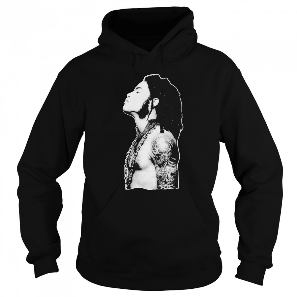 Lenny Kravitz Profile Outline T-shirt Sweatshirt