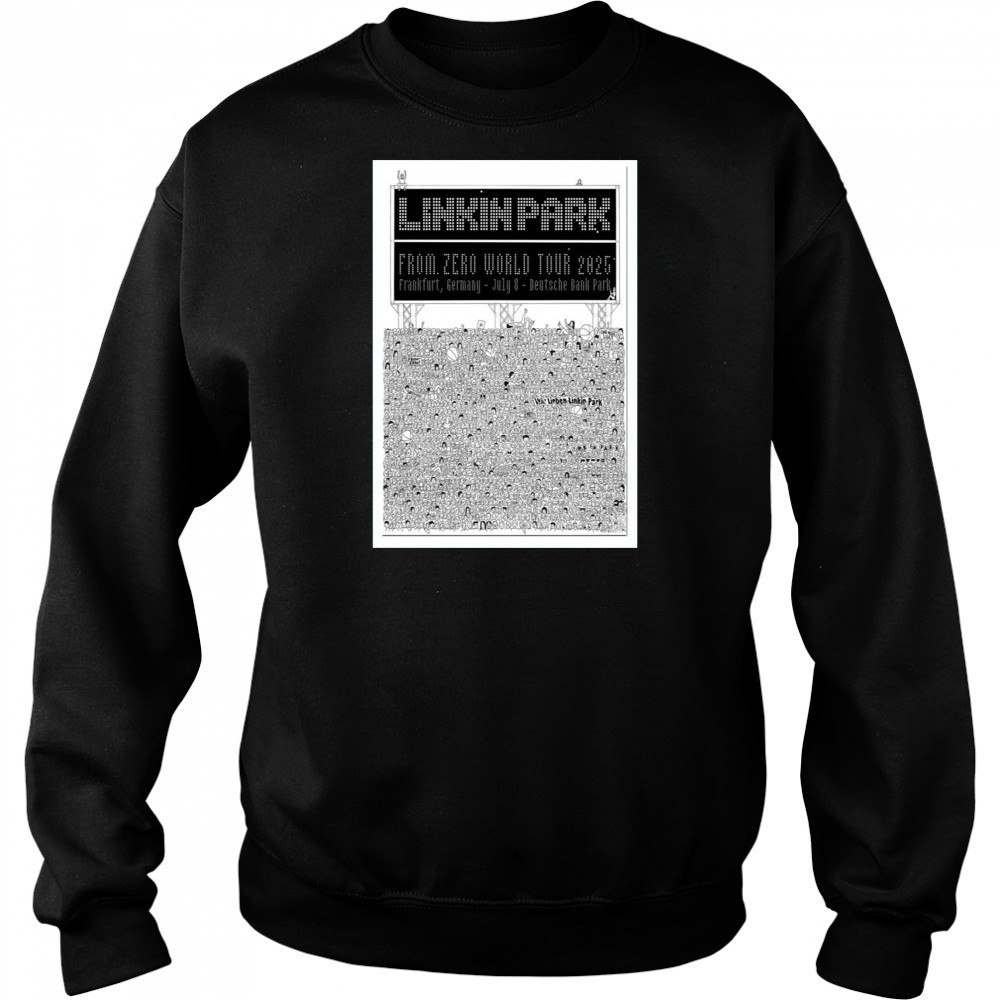 Linkin Park From Zero World Tour Frankfurt Germany July 8 2025 Poster Shirt Hoodie