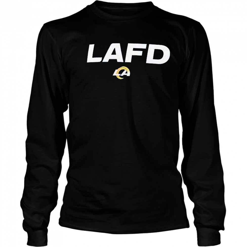 Los Angeles Rams LAFD T-Shirt Long Sleeved