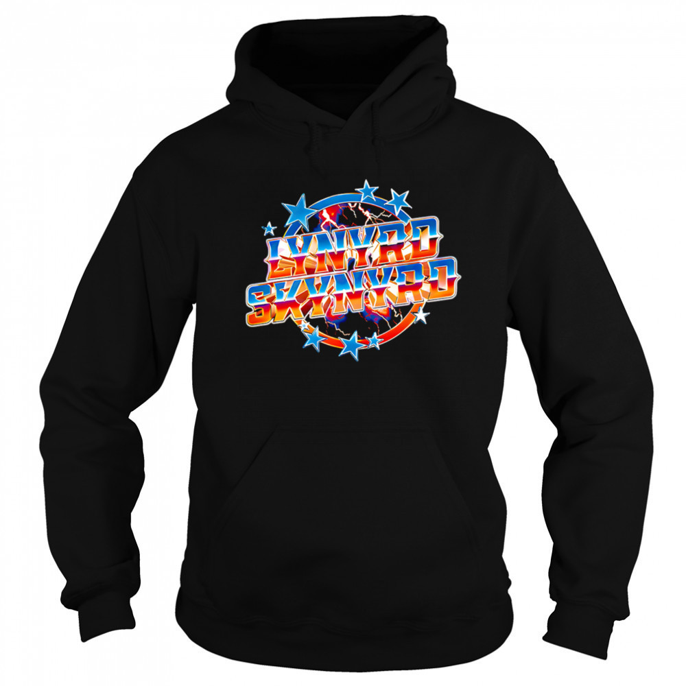 Lynyrd Skynyrd Chrome Lightning Stars logo shirt Sweatshirt