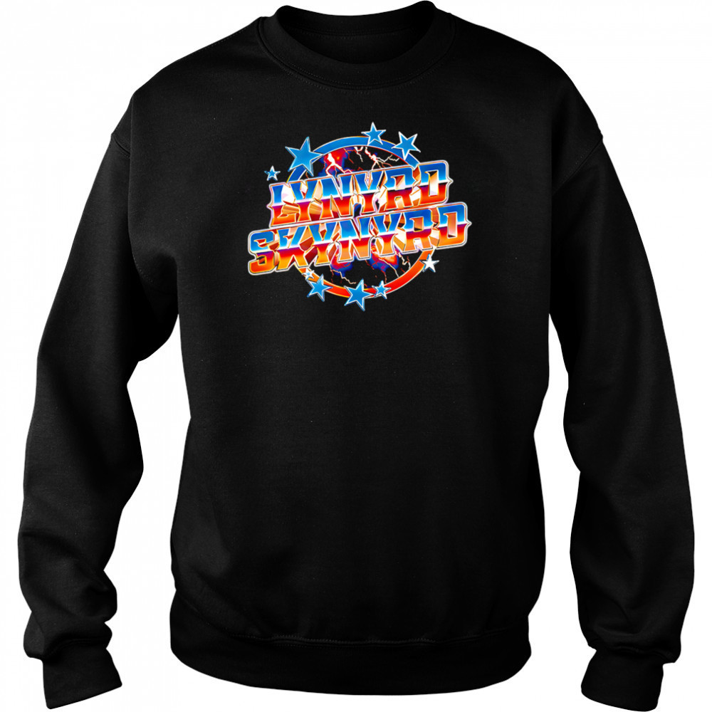Lynyrd Skynyrd Chrome Lightning Stars logo shirt Hoodie