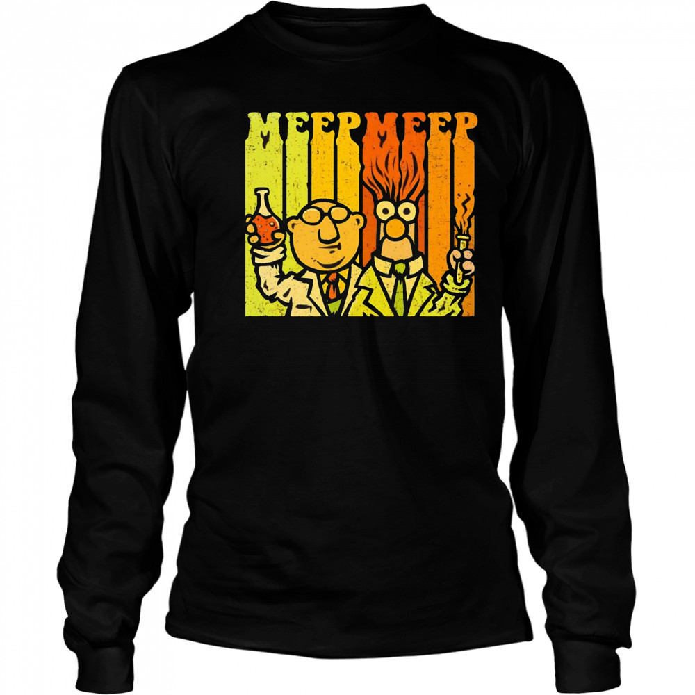 Meep Meep Scientists vintage shirt Long Sleeved