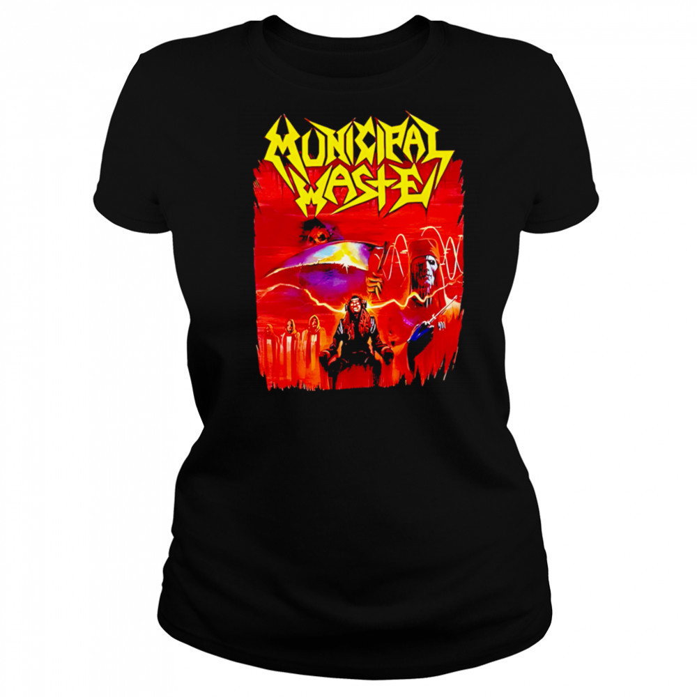 Municipal Waste graphic shirt Women's T-shirt