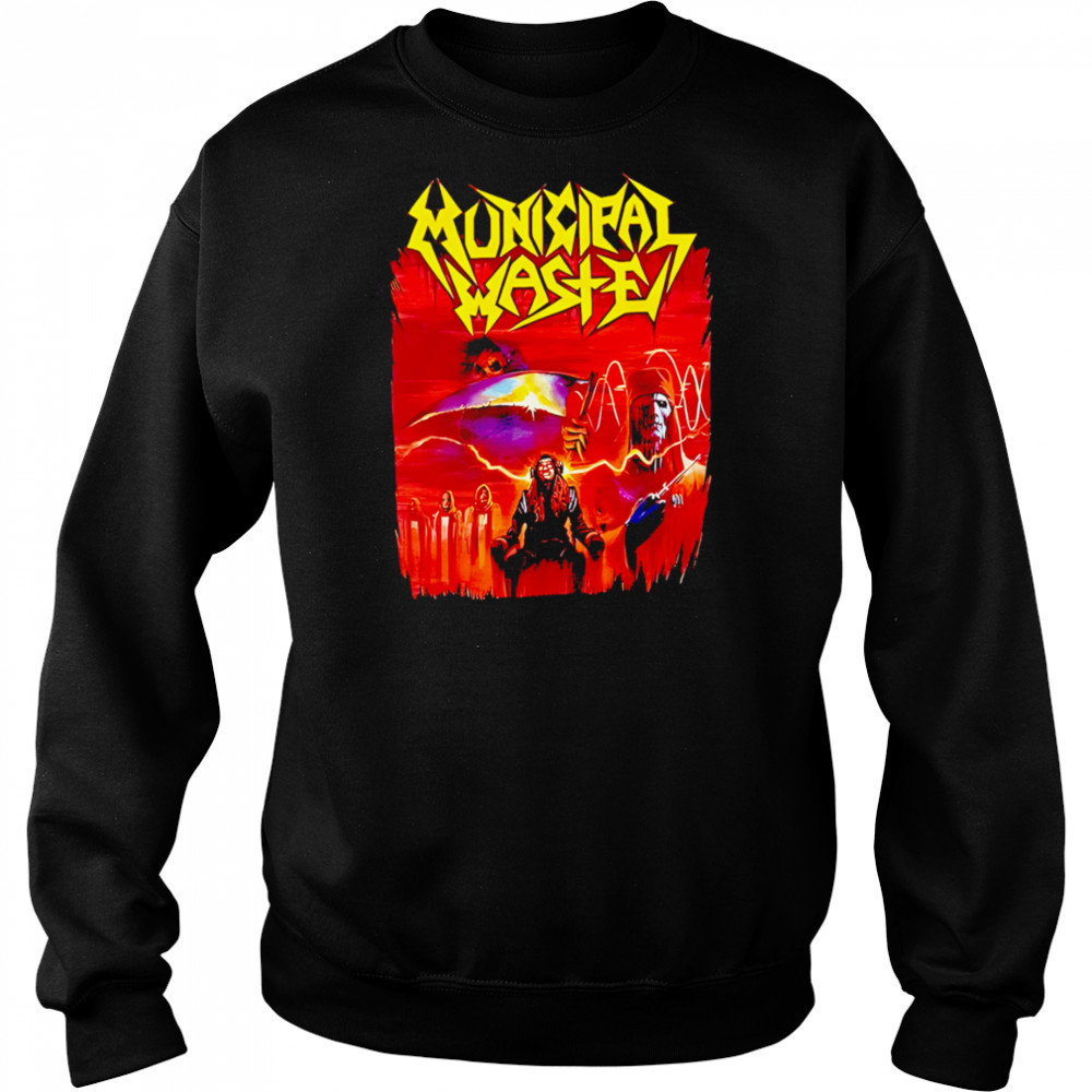 Municipal Waste graphic shirt Hoodie