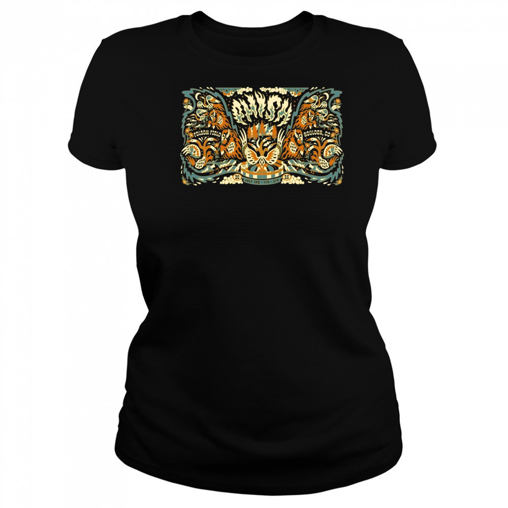 Phish Folsom Field Boulder CO July 3-5 2025 Poster T-Shirt Women's T-shirt