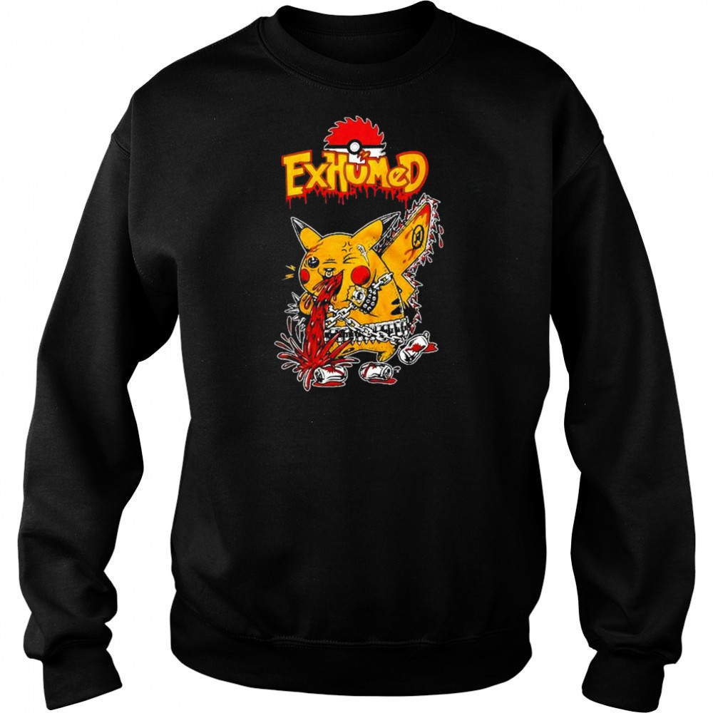 Pikachu Exhumed Pukemon T-Shirt Hoodie