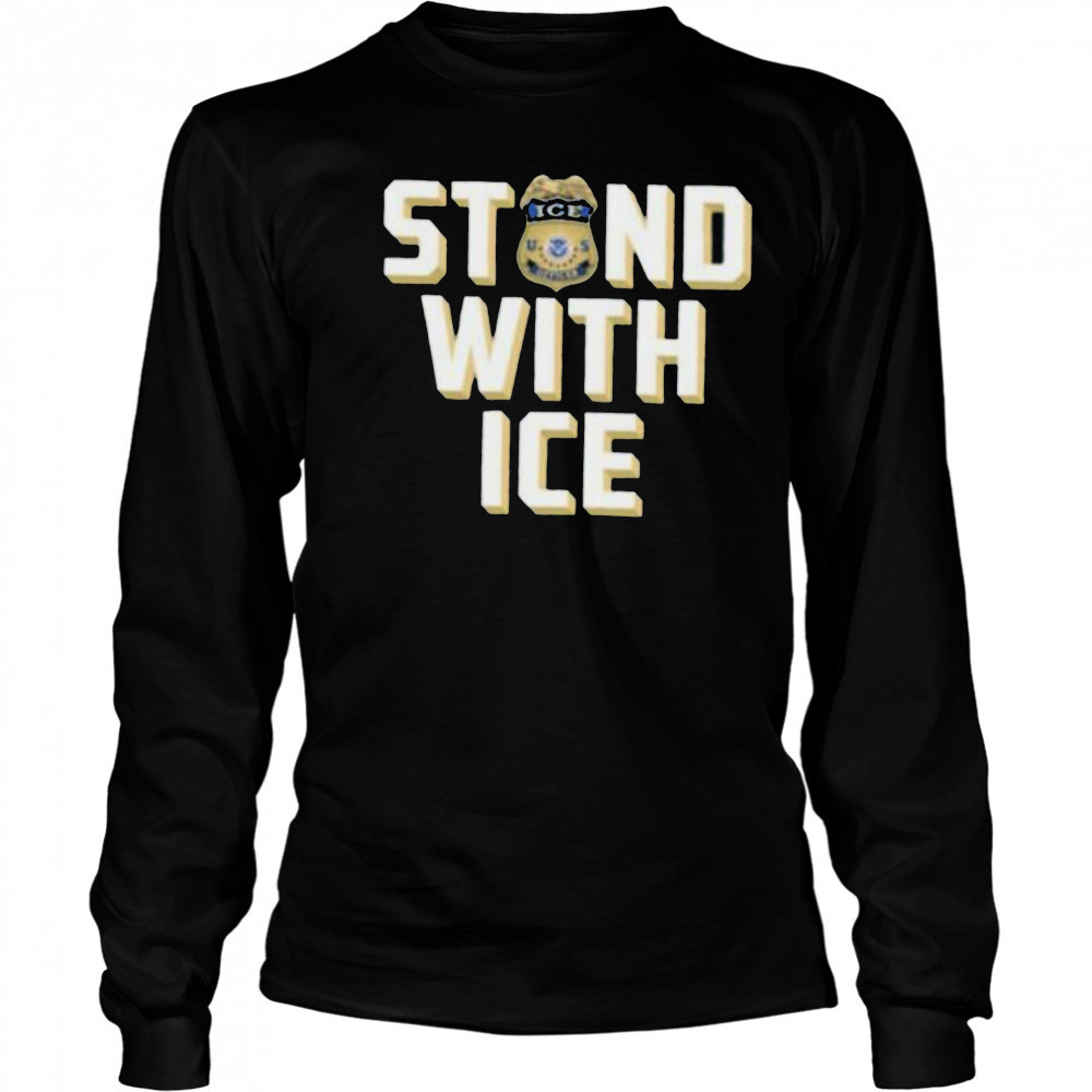 Stand with ICE shirt Long Sleeved
