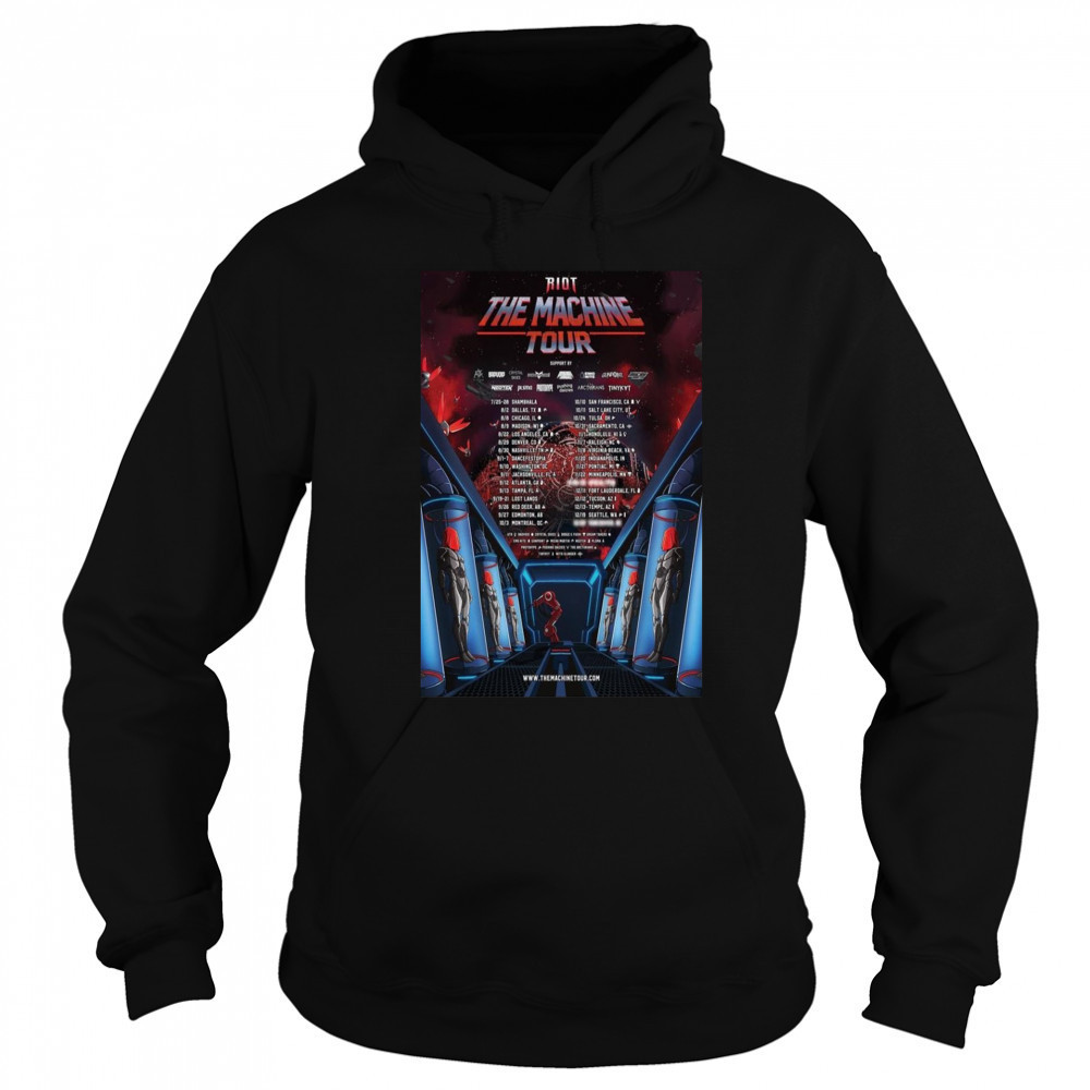 The Machine Tour 2025 RIOT Poster T-Shirt Sweatshirt