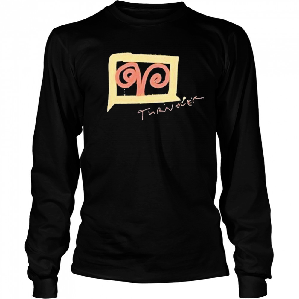 Turnover Scribble Peripheral Vision T-Shirt Long Sleeved