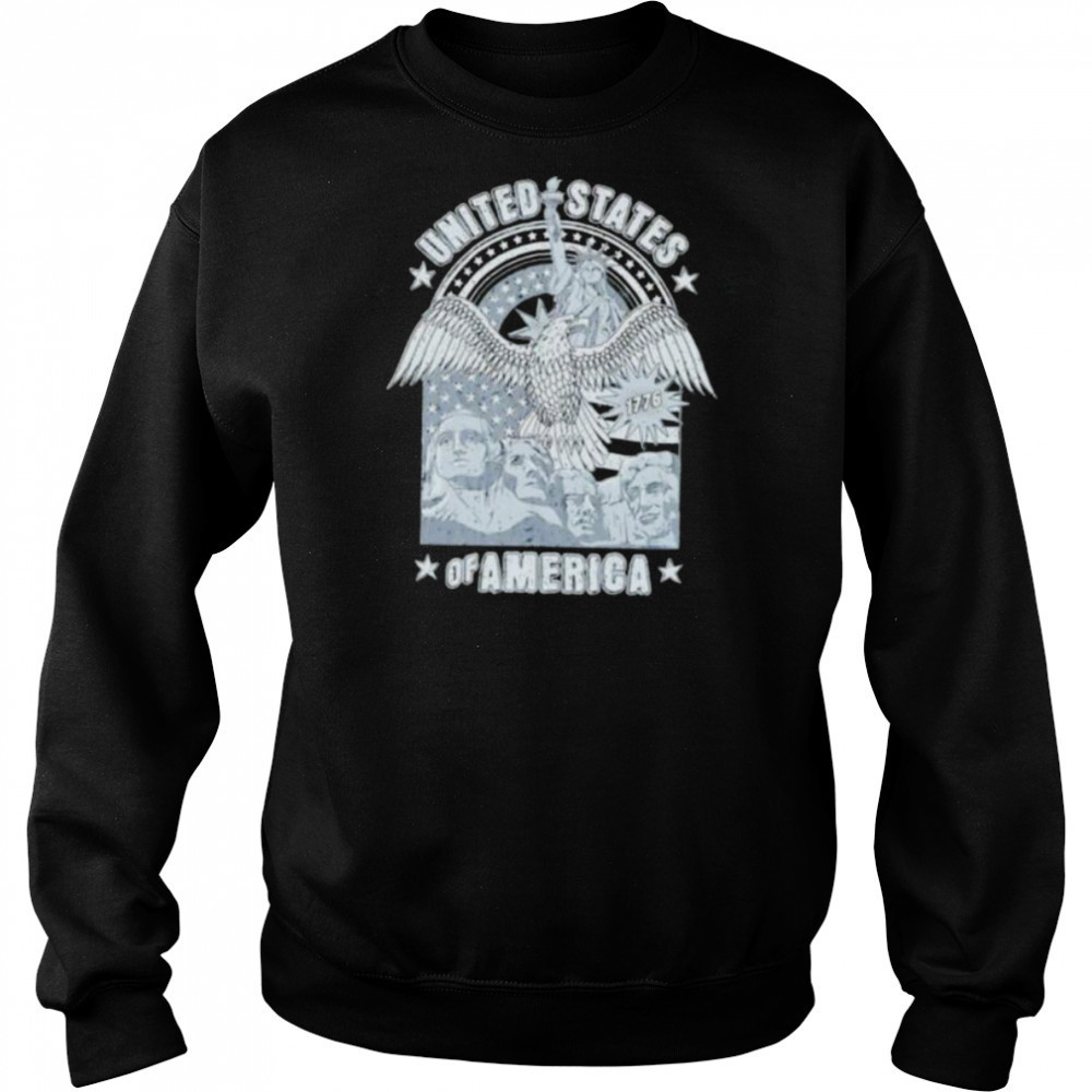 United States of America Mount Rushmore Eagles Liberty shirt Hoodie