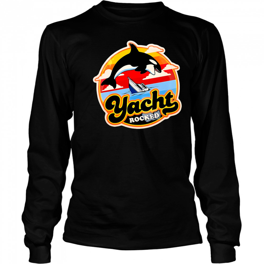Yacht rocker logo shirt Long Sleeved