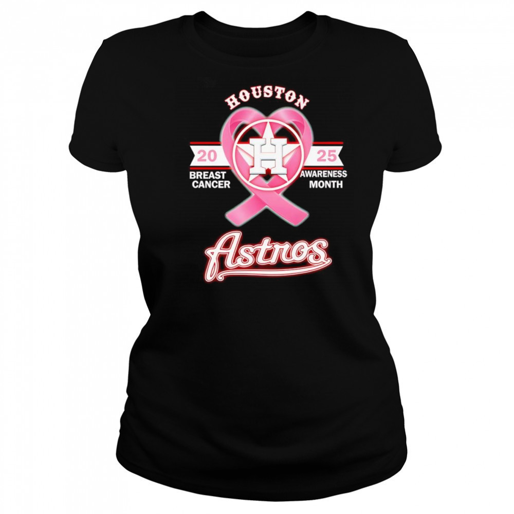 2025 Breast Cancer Awareness Month Houston Astros shirt Women's T-shirt