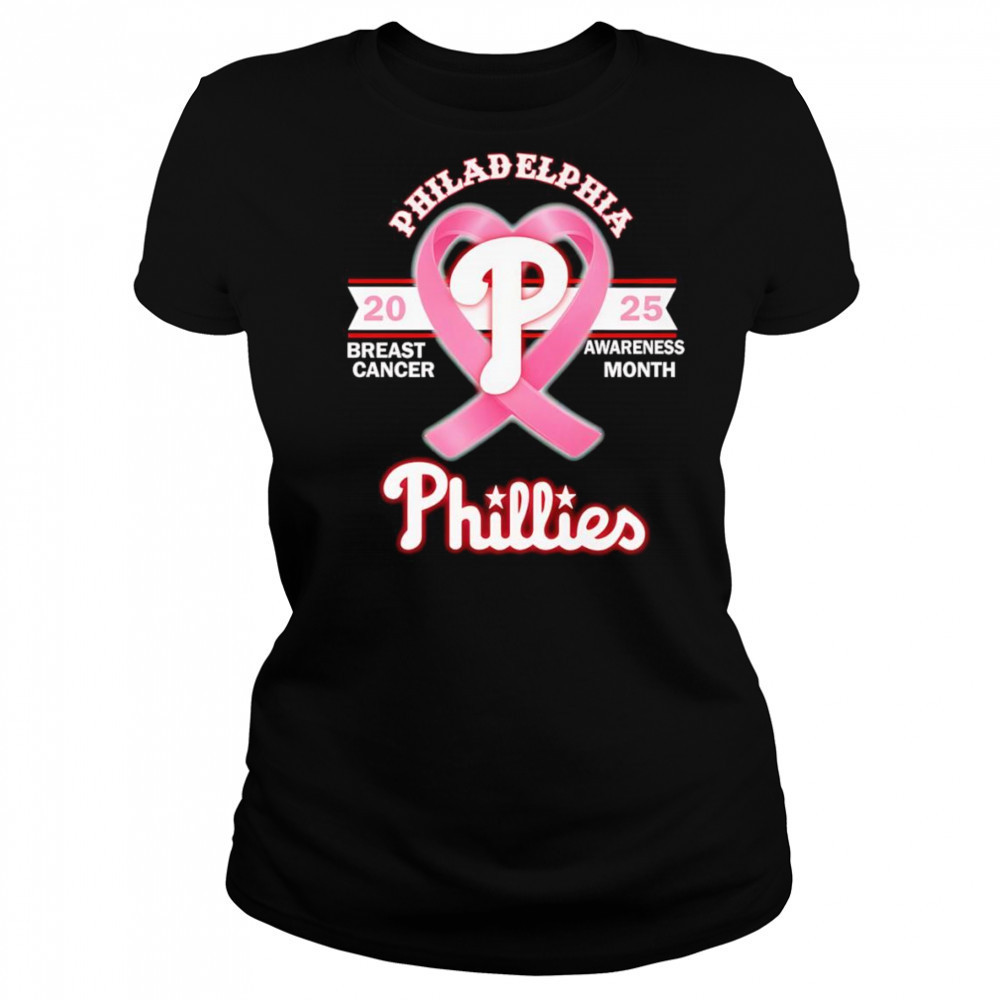 2025 Breast Cancer Awareness Month Philadelphia Phillies shirt Women's T-shirt