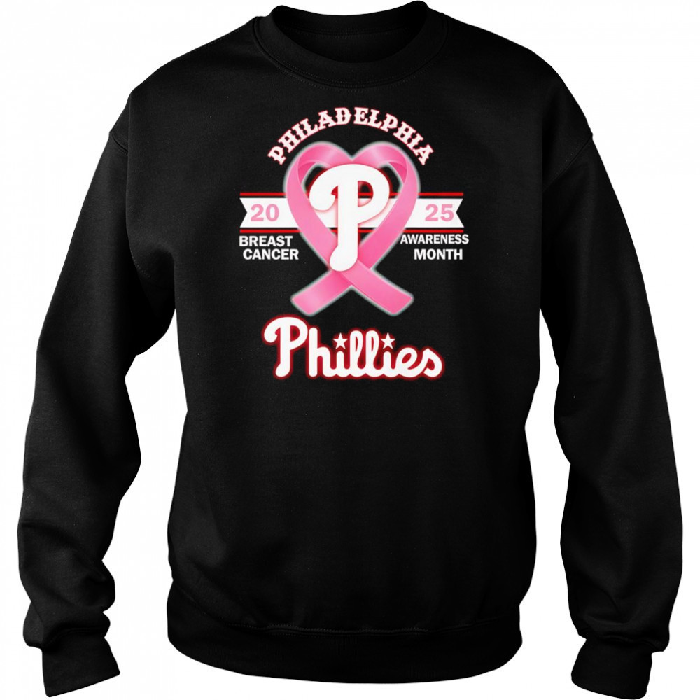 2025 Breast Cancer Awareness Month Philadelphia Phillies shirt Hoodie