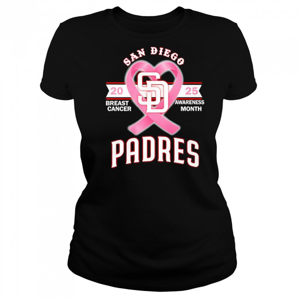 2025 Breast Cancer Awareness Month San Diego Padres shirt Women's T-shirt