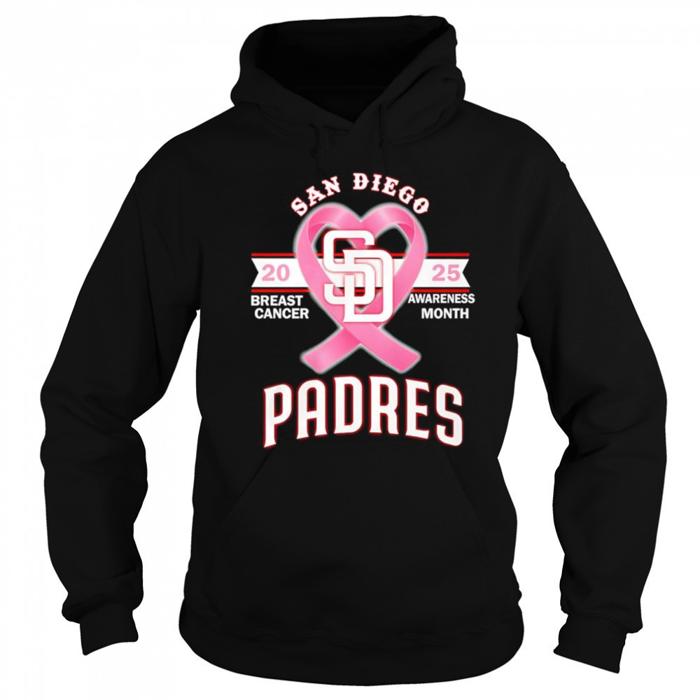 2025 Breast Cancer Awareness Month San Diego Padres shirt Sweatshirt