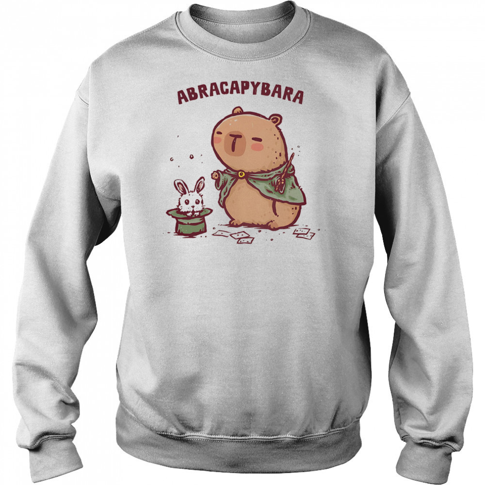 Abracapybara and rabbit shirt Hoodie