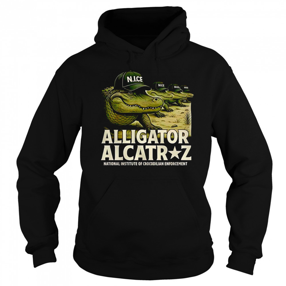 Alligator Alcatraz National institute of crocodilian enforcement shirt Sweatshirt