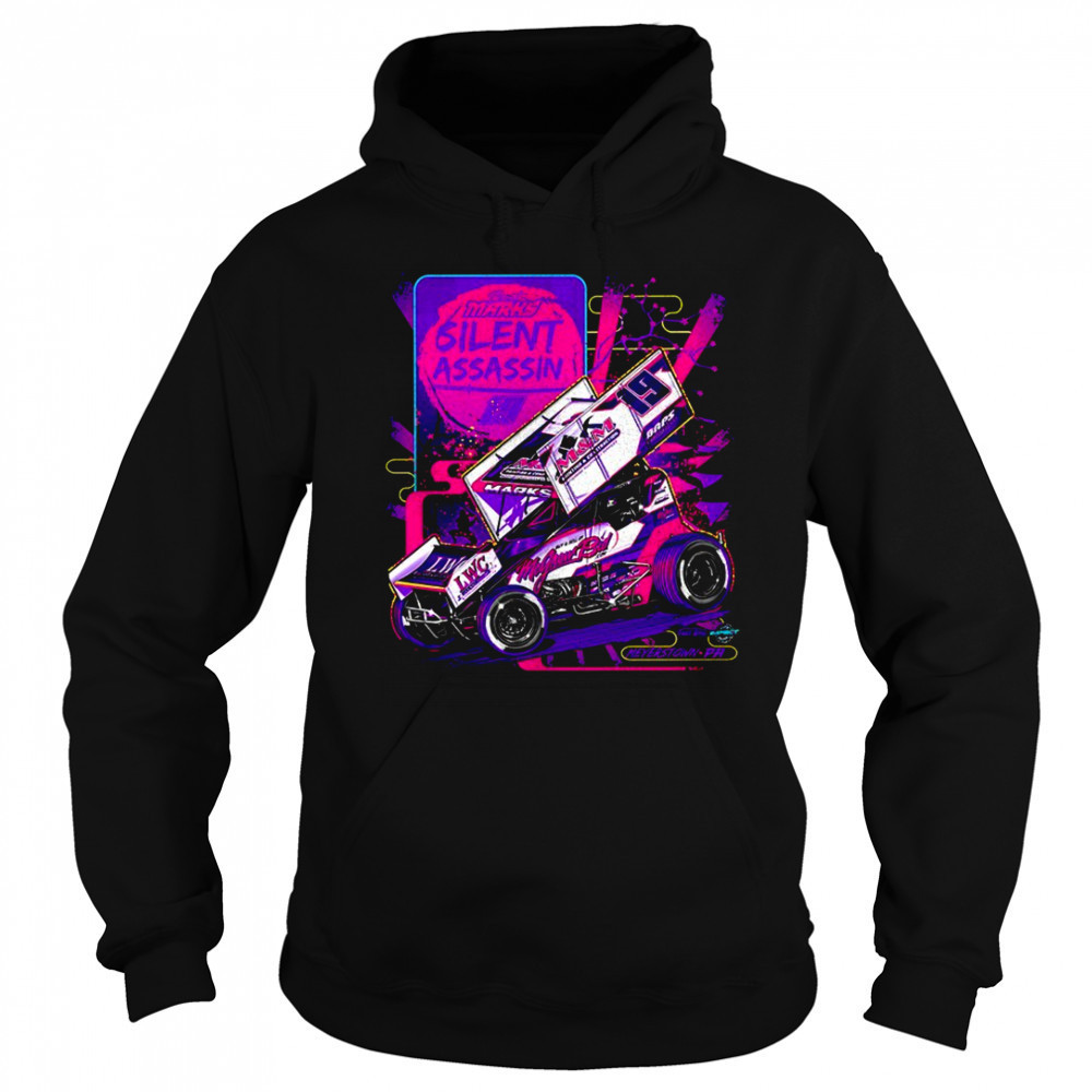 Brent Marks Silent Assassin Sprint Car Racing Tribute shirt Sweatshirt
