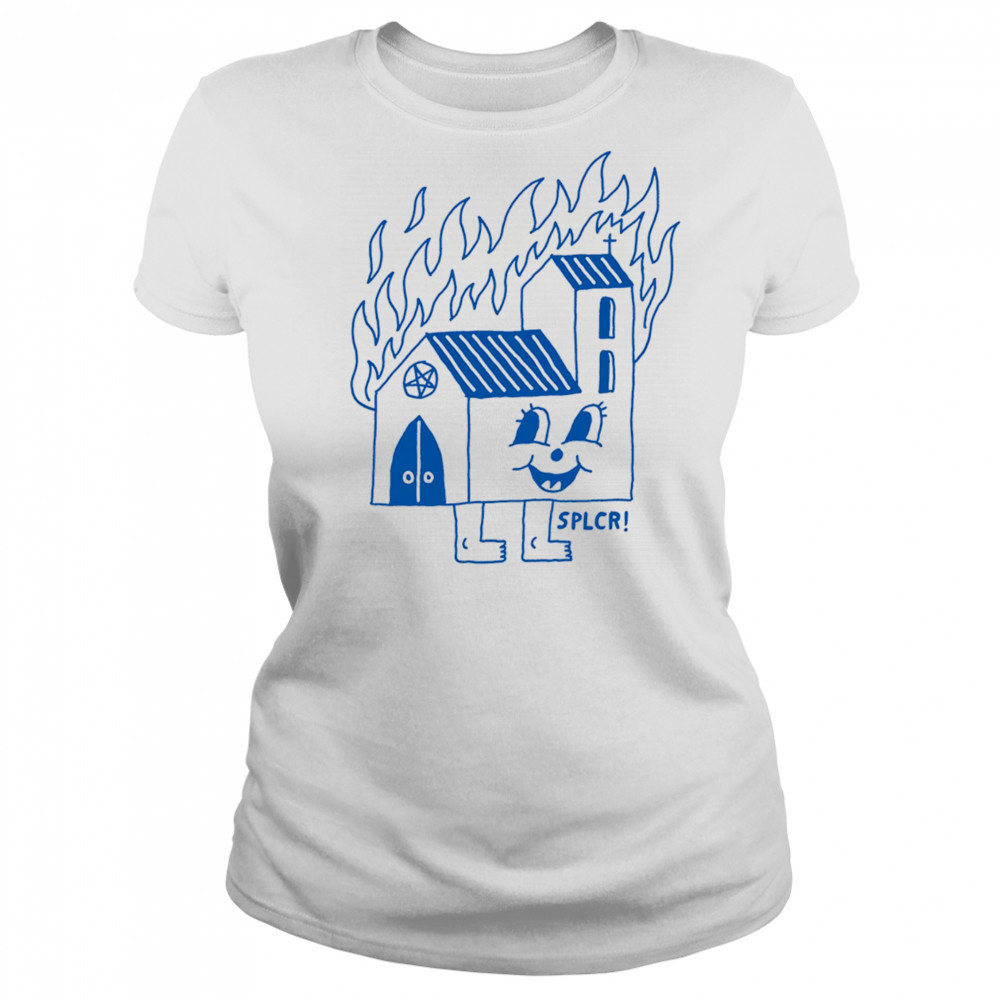 Burning Church shirt Women's T-shirt