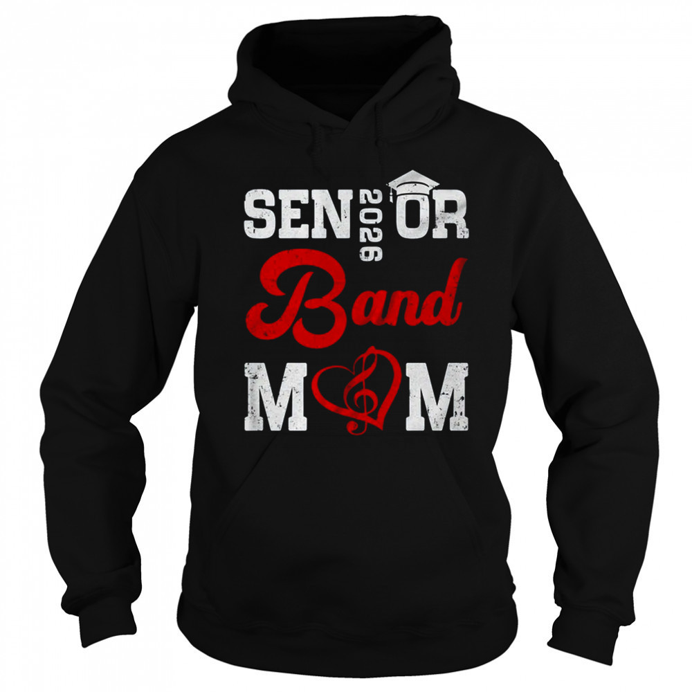 Graduation For Horn Player Senior 2026 Marching Band Mom shirt Sweatshirt